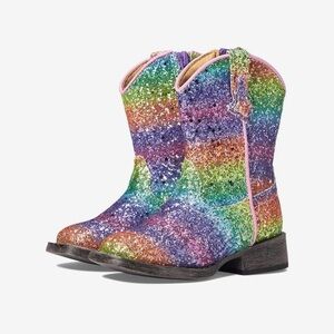 Roper Glittery Multicolor Toddler Boots